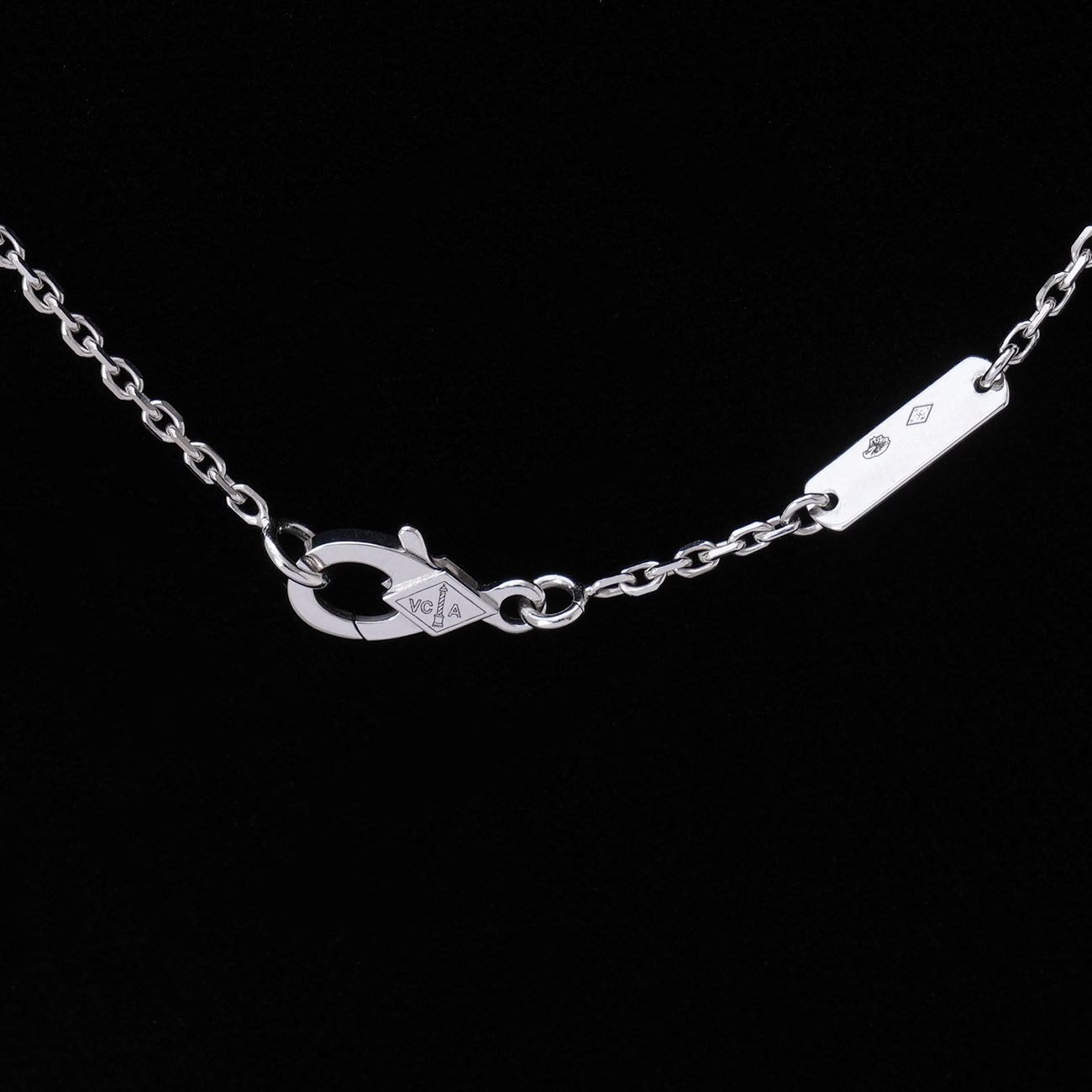 Van Cleef & Arpels(USED)반클리프앤아펠 빈티지 알함브라 다이아 네크리스